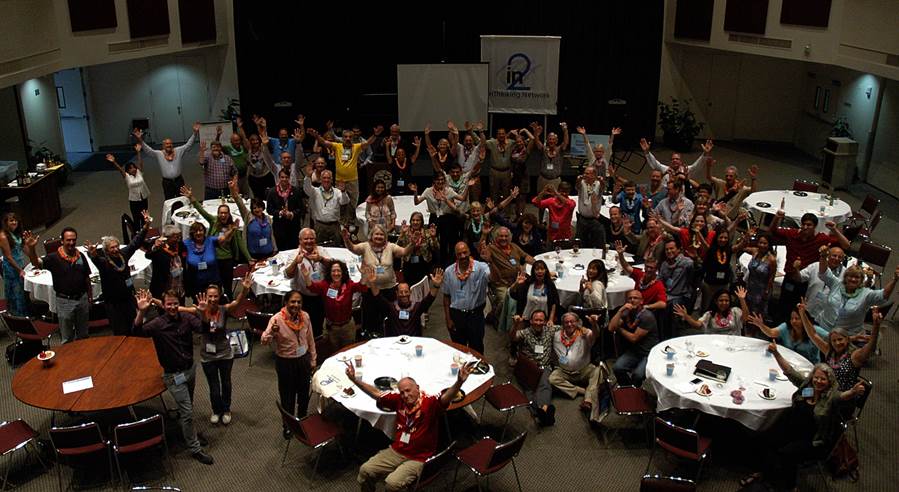 photo of attendees of 2014 forum