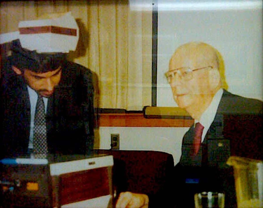 W. Edwards Deming with Dr. William Bellows