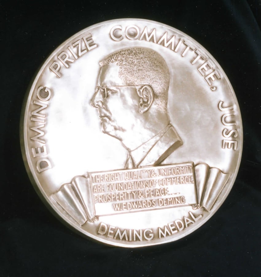 Deming prize medal