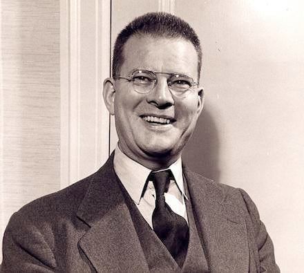 photo of Dr. W. Edwards Deming from the 1950s.