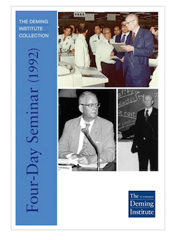cover image of 4 Day Deming seminar videos