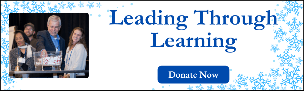 Help create transformative learning experiences! Click to donate today.